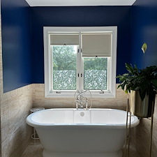 A Deep Blue Primary Bath Refresh Montpelier, VA 1