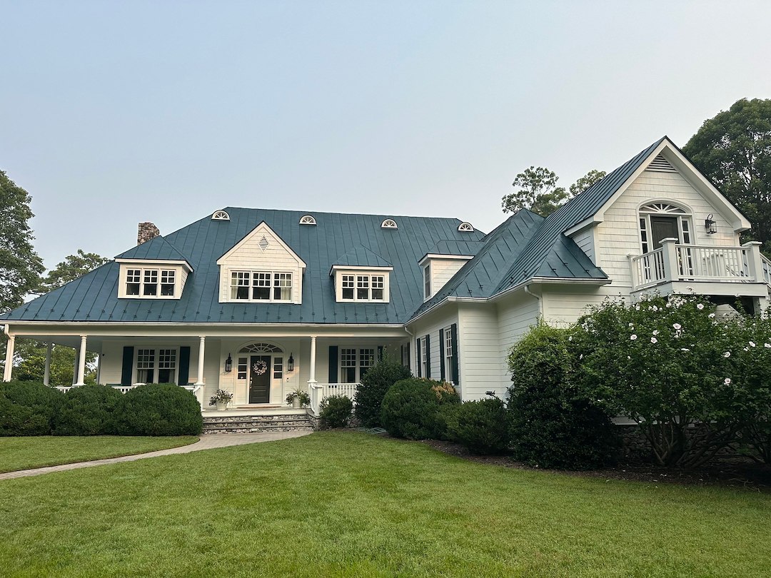 Exterior House Painting & Metal Roof Restoration in Charles City, VA