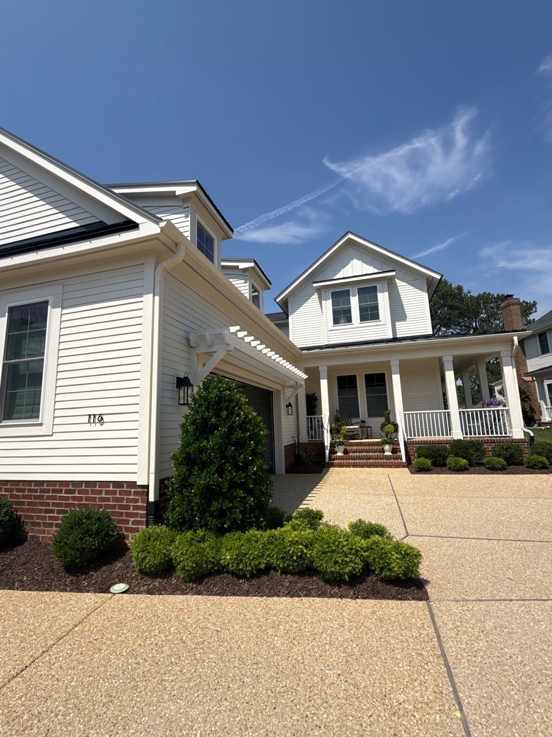 Exterior Painting & Trim Maintenance at The Enclave at Kingsmill in Williamsburg, VA