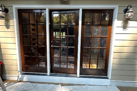 Exterior Stained Door in Richmond, VA Thumbnail