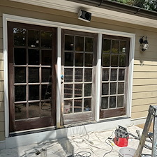 Exterior Stained Door Richmond, VA 0