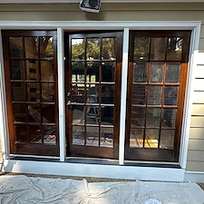 Exterior Stained Door Richmond, VA 3