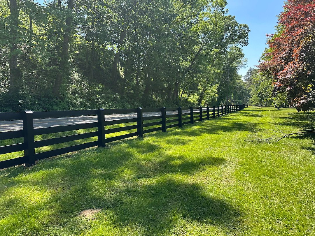 Fence Staining on Cherokee Road in Richmond, VA Thumbnail