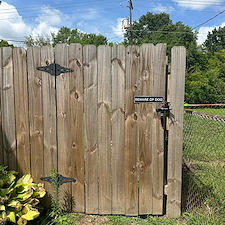 From Drab to Fab Fence Renovation Richmond, VA 3