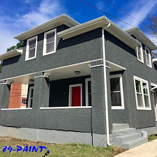 Stucco Richmond Home Before and After 1