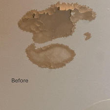 Water Damaged Ceiling We Can Fix That Richmond, VA 2