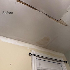 Water Damaged Ceiling We Can Fix That Richmond, VA 6